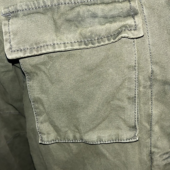 Ecote Military Jacket Women's Medium Army Green Pocket Long Sleeve Causal Women - Picture 2 of 4